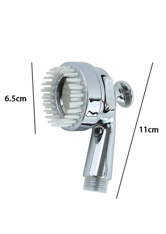 Soffione Massaggiante per Capelli con Setole - 11cm