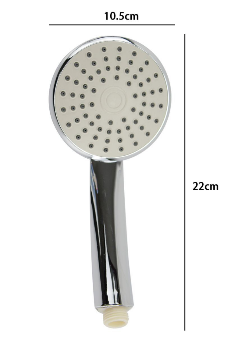 Soffione Extra Largo Bianco in ABS - 22cm