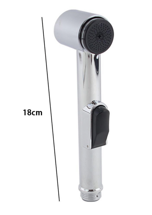 Doccetta Spray WC in ABS Cromato - 18cm