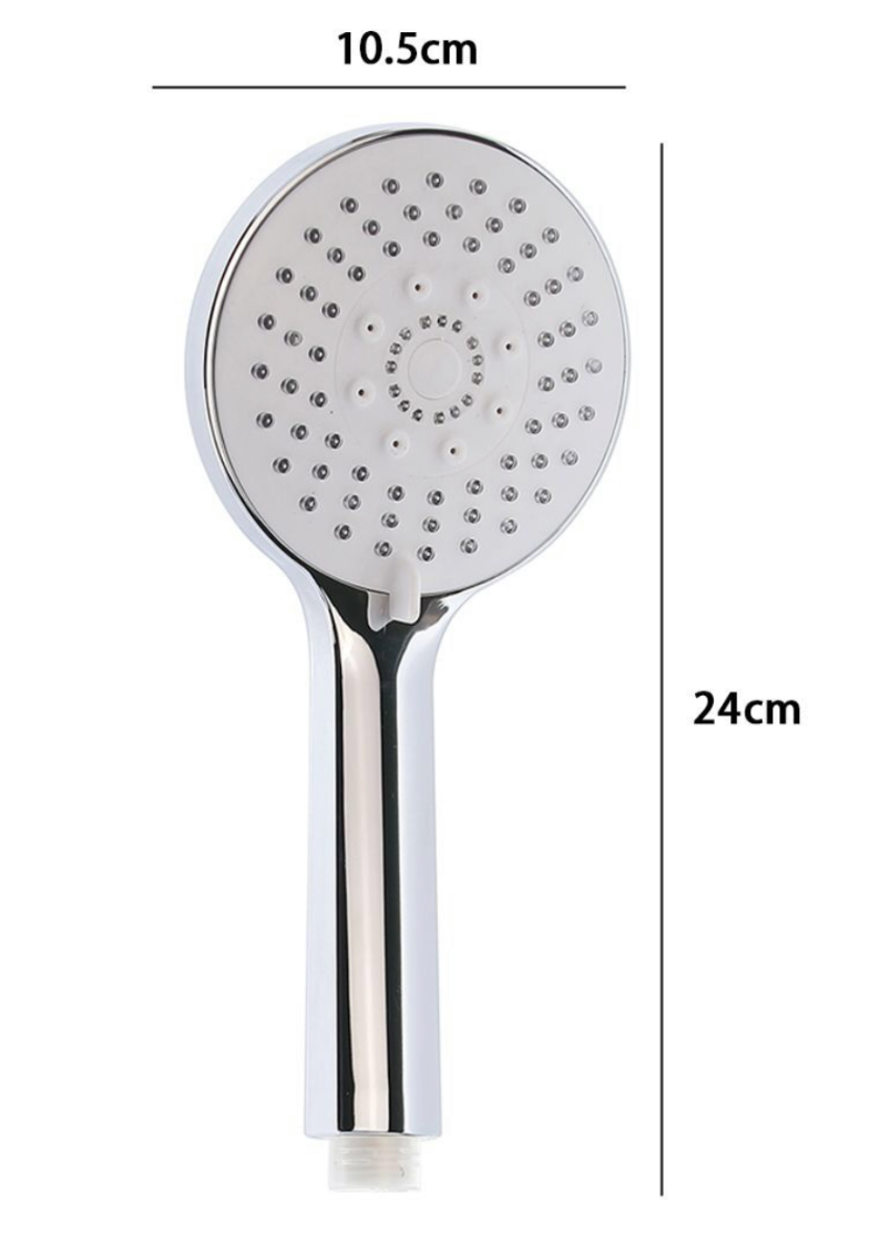 Doccetta cromata 24x10.5cm con getti multipli