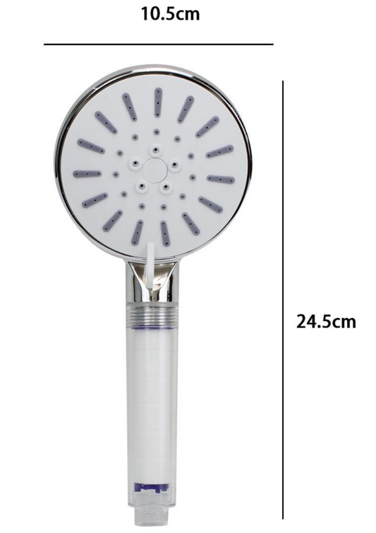 Doccetta a Disco Getti Uniformi con Filtro 10.5x24.5 cm