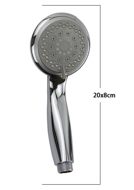 Doccetta Compatta Cromata Getto Direzionabile 20x8 cm