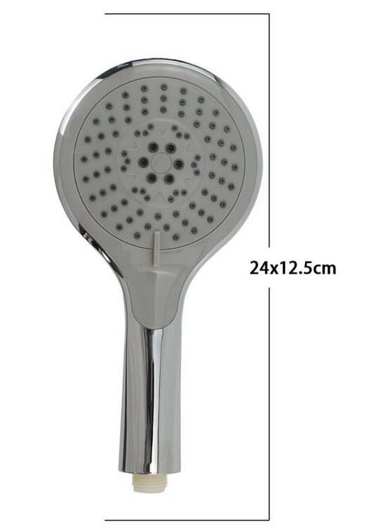 Doccetta XXL con Testa Ampia Cromata 12.5x24 cm