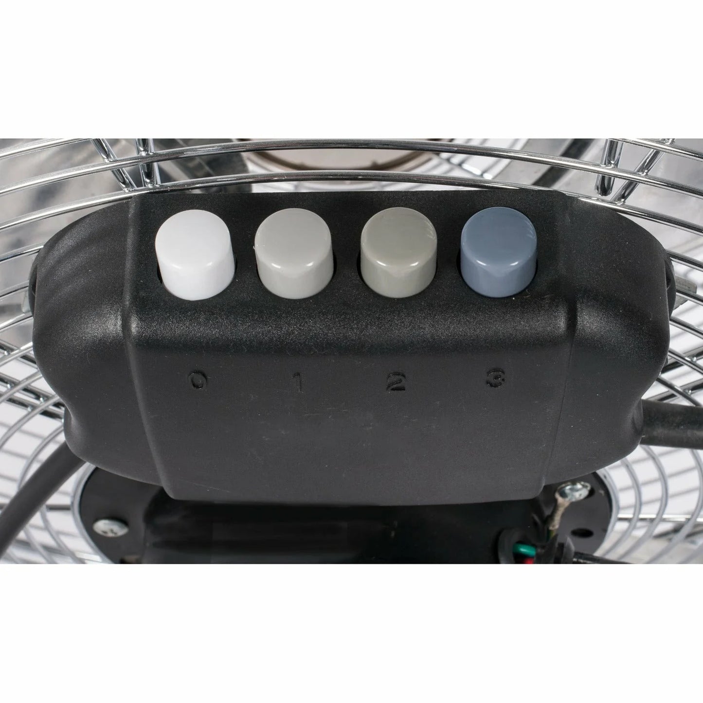 Ventilatore da Tavolo Silver Steel 120W – 51 cm