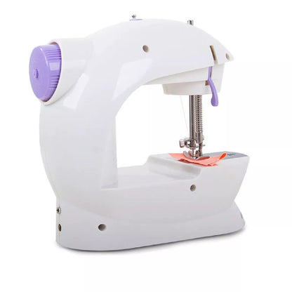 Mini Macchina da Cucire Elettrica SM-202A | Portatile con Doppia Linea e Pedale