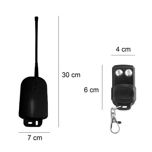 Kit Automazione Cancelli con Telecomandi – 433 MHz Universale per Cancelli Scorrevoli e Basculanti